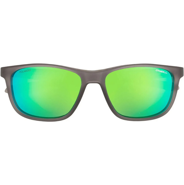 2026 O'Neill Mens Sunglasses 9025 ONS-9025-2.0-108P - Matte Grey / Lime